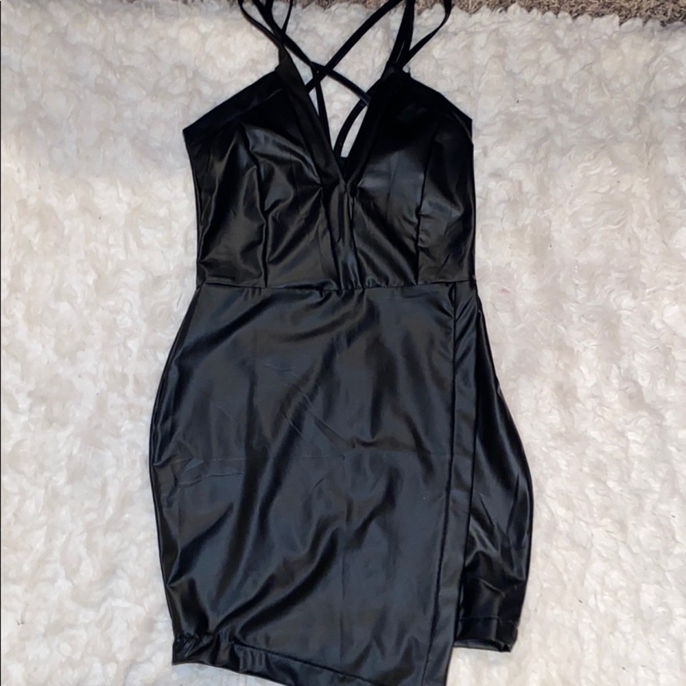 Little leather dress